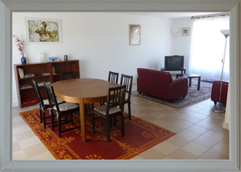 Le salon au rez-de-chaussée